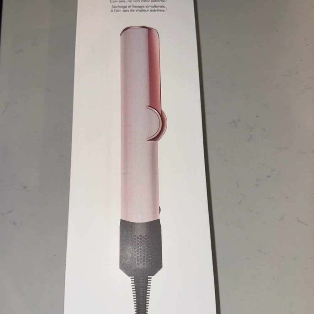 Dyson Hair Styler in Pink and Black